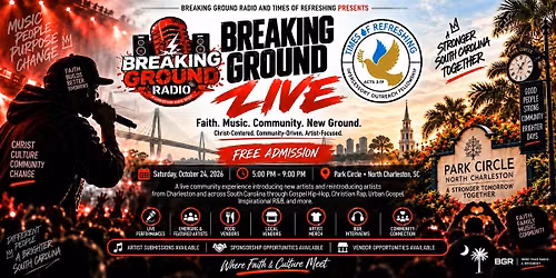 Breaking Ground Live \u2014 Park Circle | FREE Christ-Centered Music & Community