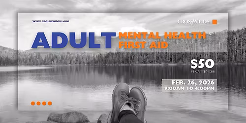 Adult Mental Health First Aid