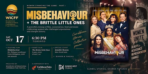 WICFF 2026: An Evening with Jennifer Hosten + Misbehaviour