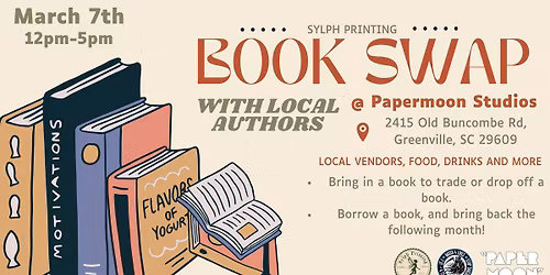 Book Swap @ Papermoon Studios