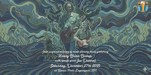 Kenny Brian Bishop live at Bonus Pints with special guest Joe Damrell