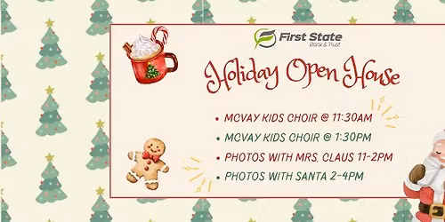 \ud83e\udd36 Holiday Open House! \ud83c\udf85