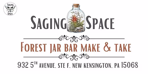 Forest Jar Bar - Mini Terrarium Workshop 