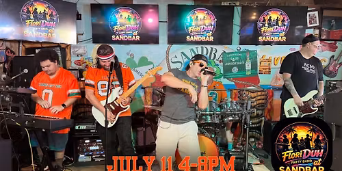 FloriDuh Party Band Returns to Sandbar