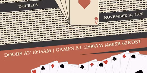 Cribbage Tournament and Cards Social