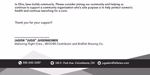 10th Anniversary B.O.O.B.S. Tapping and Fundraiser