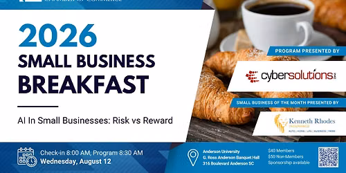 Small Business Breakfast - AI in Small Business: Risk vs Reward