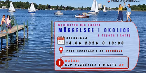 Wycieczka dla kobiet- M\u00fcggelsee i okolice