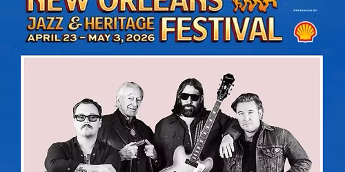 CHARLIE MUSSELWHITE & GA-20 at New Orleans Jazz Fest