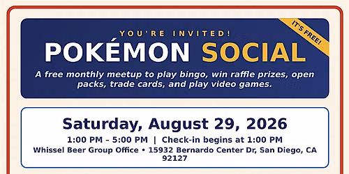 Pok\u00e9mon Social - Rancho Bernardo
