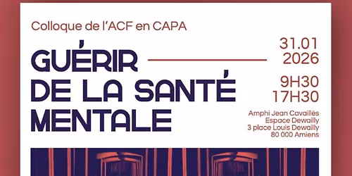 Gu\u00e9rir de la sant\u00e9 mentale