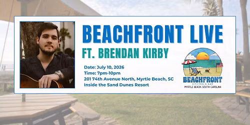 Beachfront Live ft Brendan Kirby