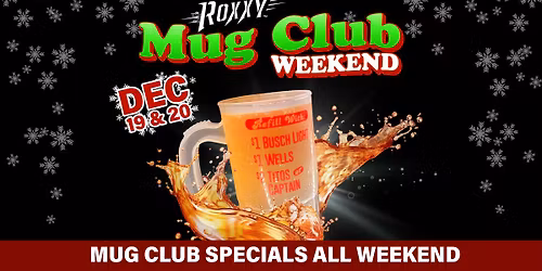 Mug Club WEEKEND