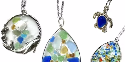 Seaglass Resin Jewelry