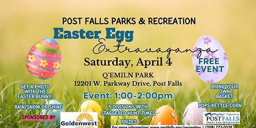 Post Falls Easter Egg Extravaganza