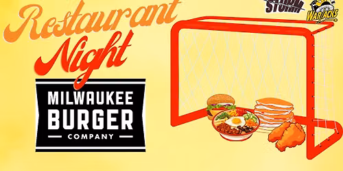 Milwaukee Burger - WYH Restaurant Night