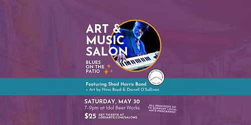 Blues on the Patio: An Art & Music Salon at Idol Beer Works