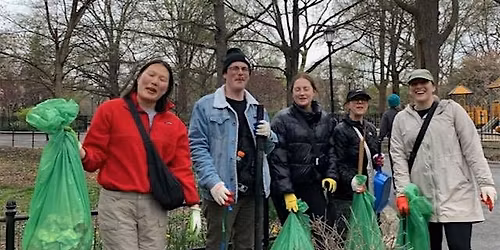 Big Spring Cleanup in Tompkins Square Park