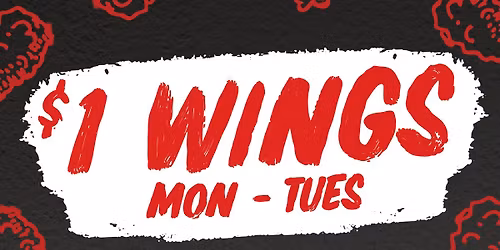 \ud83d\udd25 The crunch that broke the internet is back! \ud83c\udf57 \ud83c\udf57 $1 wings, endless flavor, zero regrets.
