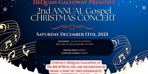 2nd Annual Gospel Christmas Concert