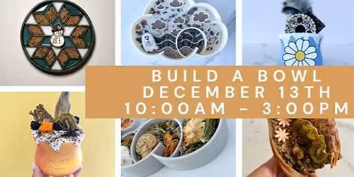 Build A Bowl with A Pup Above 
