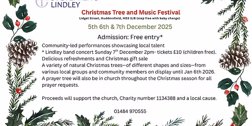Christmas tree and music festival