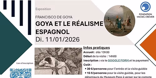 \u2728GOYA - visite guid\u00e9e de l\u2019exposition EUROPALIA ESPA\u00d1A \u00e0 Bozar \u2728