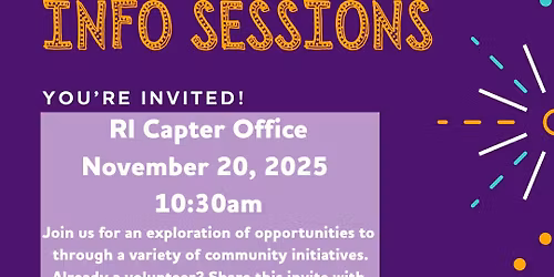 Volunteer Information Session