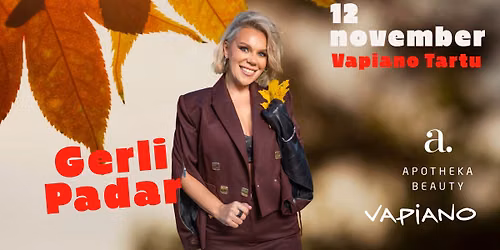 \u201eJulge. Erine. Ela.\u201c \u2013 Vestlus\u00f5htu Gerli Padariga | Vapiano Tartu Kvartal