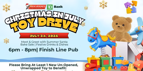 Christmas in July Toy Drive at NJMP