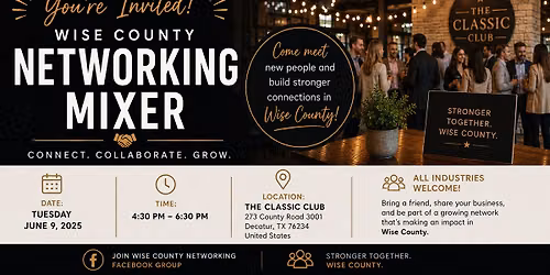 WC Networking Summer Mixer