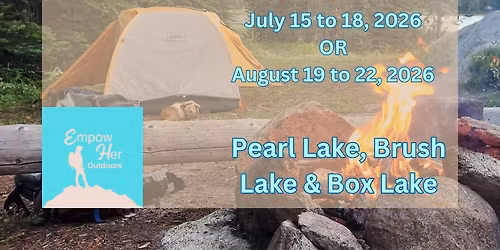 Women's 3 night Beginner Backpacking Trip