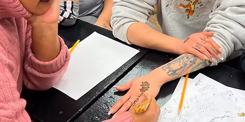 Henna Tattoo\/Mehndi Workshop