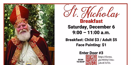 Saint Nicholas Breakfast