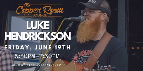 Luke Hendrickson Live Music at The Copper Room Lounge