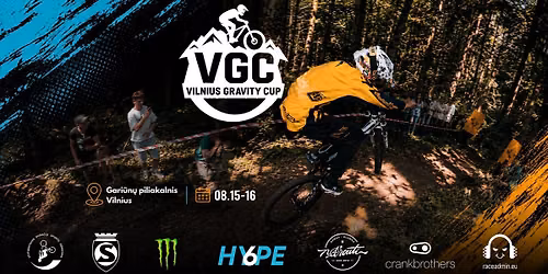 VILNIUS GRAVITY CUP | DOWNHILL\/ENDURO VAR\u017dYBOS