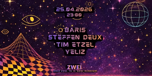 Baris, Steffen Deux, Tim Etzel, Yeliz @ Disco Zwei, Mannheim