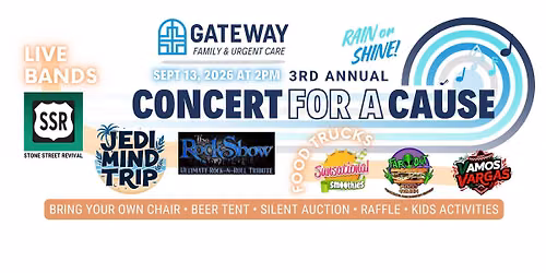 Concert for a Cause: Make Healthcare Affordable: Stone Street Revival, Jedi Mind Trip, The Rock Show