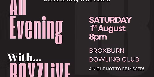 An evening with Boyzlive