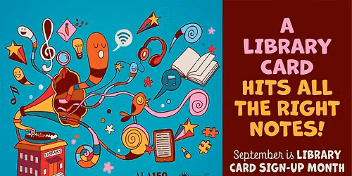 Library Card Sign Up Month