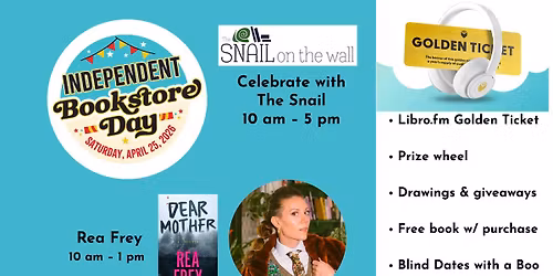 Independent Bookstore Day at The Snail on the Wall