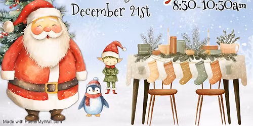 Breakfast with Santa at Swamp Shack LJ