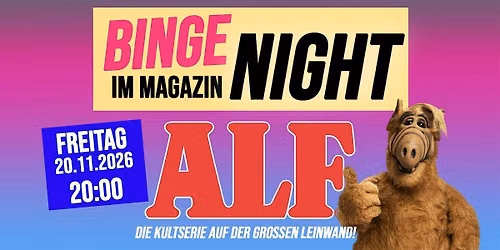 BINGE NIGHT im MAGAZIN: ALF (1986)