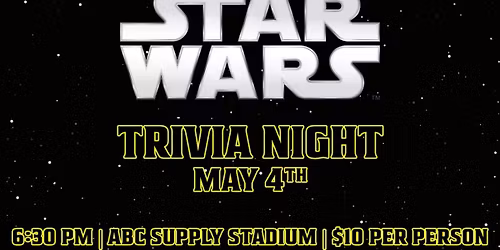Raised By TV: Star Wars Trivia Night