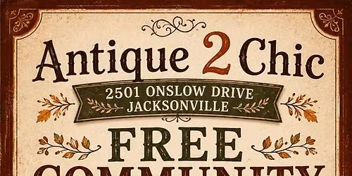 Antique 2 Chic Community Thanksgiving Dinner