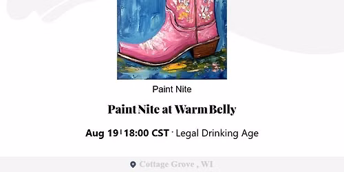 Paint Nite with Tad McLain: Cowgirl Floral Bouquet