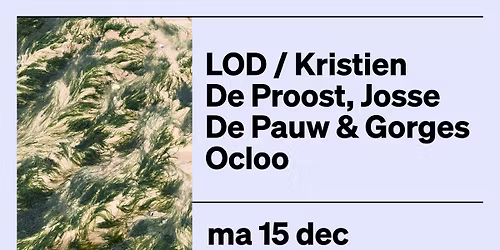 Foe - LOD \/ Kristien De Proost, Josse De Pauw & Gorges Ocloo