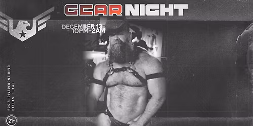 Gear Night with DJ Boost