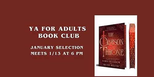 YA for Adults Book Club