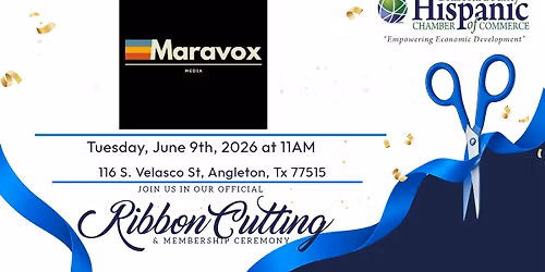 Maravox Media Ribbon Cutting Ceremony